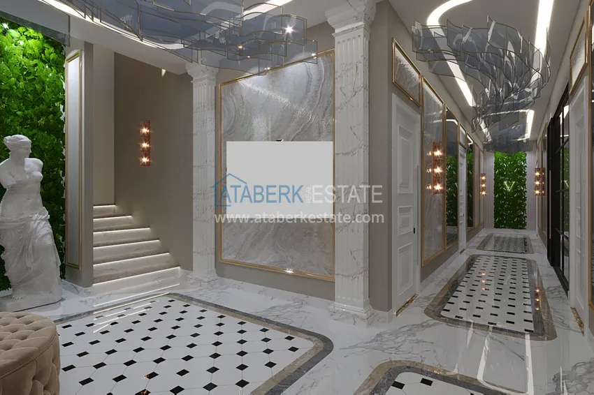 A new investment project for a luxury residential complex in the Oba area 50