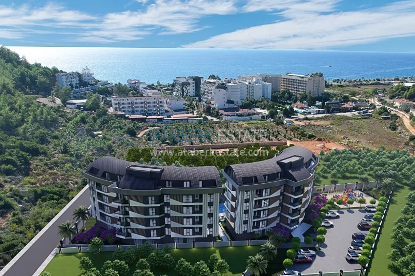 New off-plan project - investment property next to the sea in Konakli, Alanya 1 