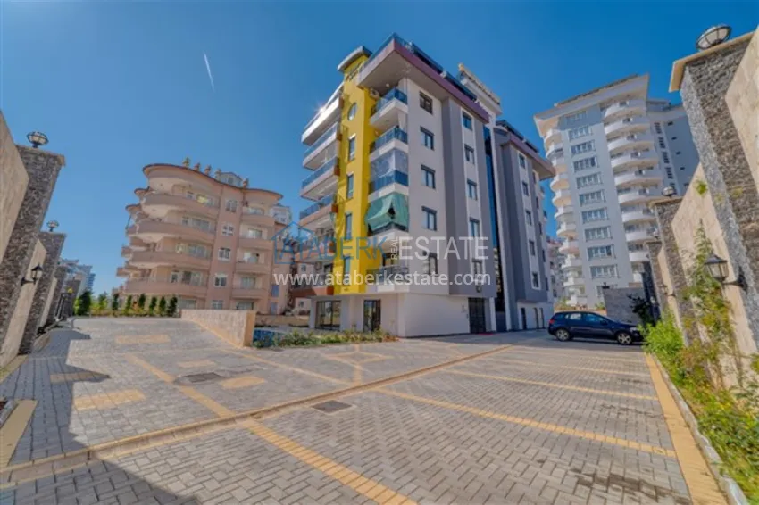 Apartment 2 + 1 with new furniture and a separate kitchen, Cikcilli area - Alanya 3 