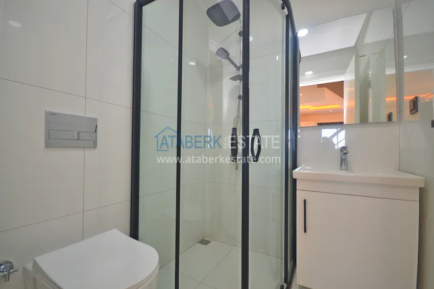 Purchase Furnished 3+1 duplex penthouse with sea view, Kargicak area - Alanya 20 