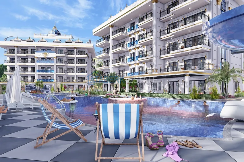 A new investment project for a luxury residential complex in the Oba area 21