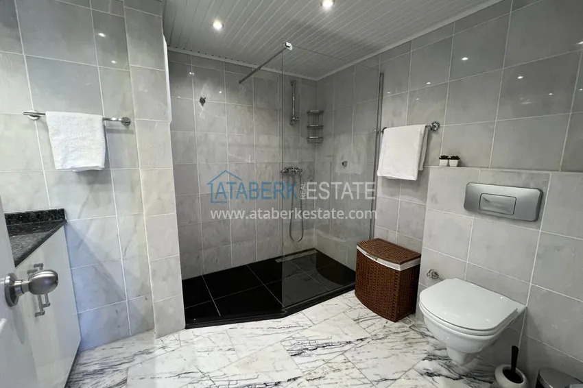 Purchase Stylish 3+1 panoramic penthouse with a modern interior in Alanya, Tosmur district 22