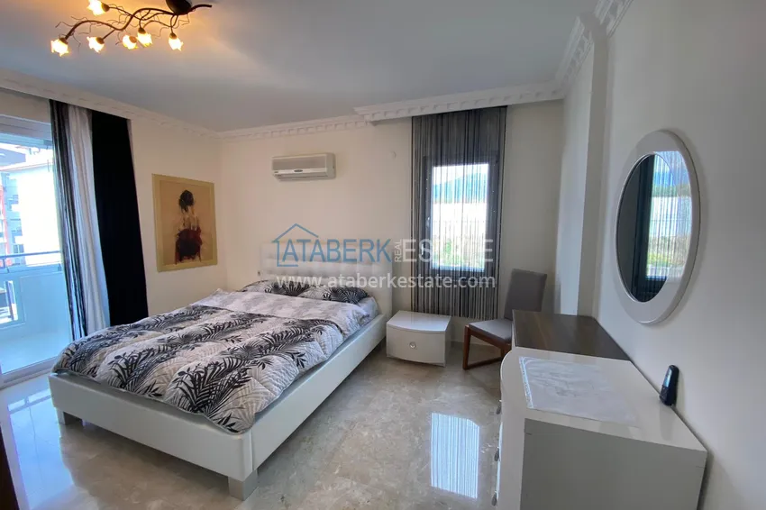 Purchase  Apartment 3 + 1 furnished with sea and mountain views in a complex on the first coastline, Kestel - Alanya 20 