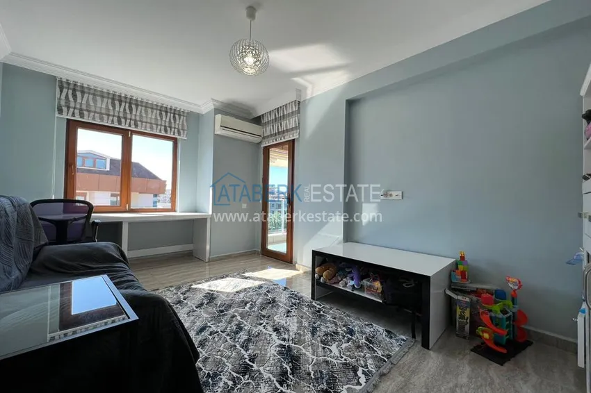 Purchase Furnished duplex penthouse 4 + 1 with mountain views in a prestigious complex, Oba - Alanya 21