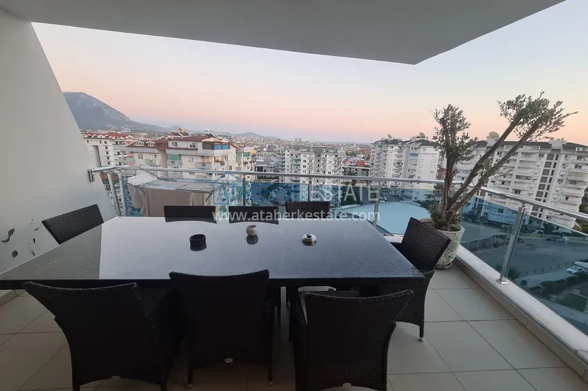 Purchase  Furnished duplex penthouse 3 + 2 with sea and mountain views, Cikcilli - Alanya 23 