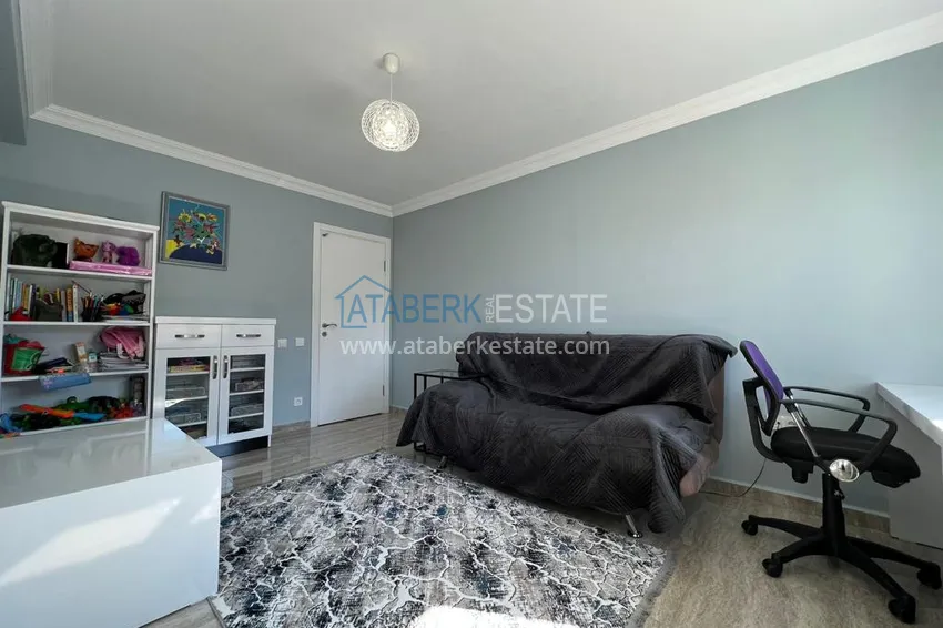 Purchase Furnished duplex penthouse 4 + 1 with mountain views in a prestigious complex, Oba - Alanya 22