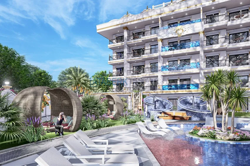 A new investment project for a luxury residential complex in the Oba area 23