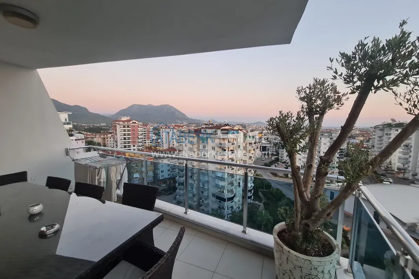 Purchase  Furnished duplex penthouse 3 + 2 with sea and mountain views, Cikcilli - Alanya 25 