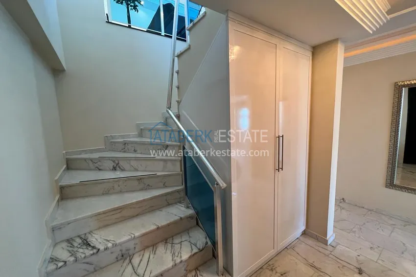 Purchase Stylish 3+1 panoramic penthouse with a modern interior in Alanya, Tosmur district 25