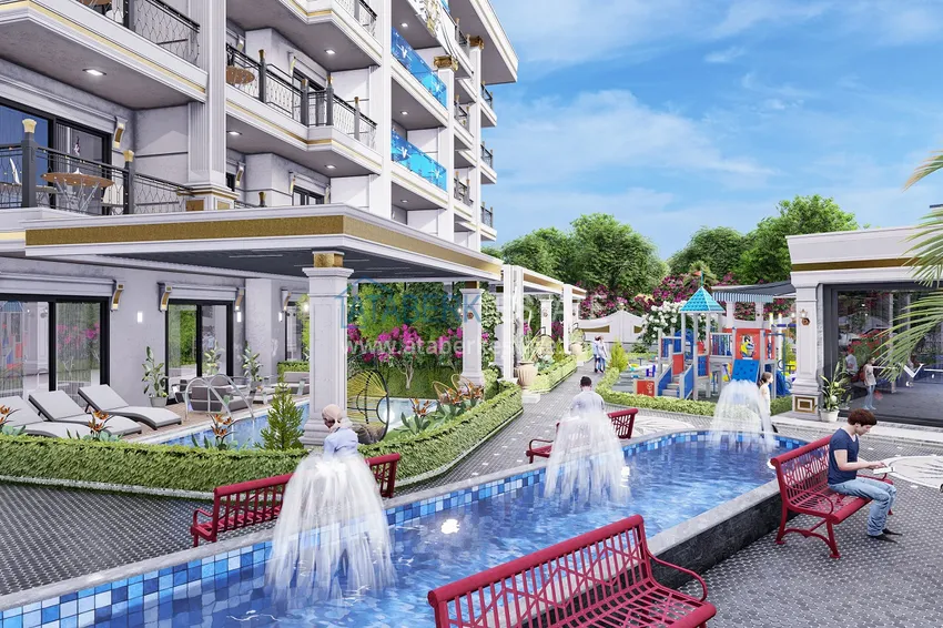 A new investment project for a luxury residential complex in the Oba area 26