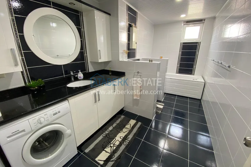 Purchase  Apartment 3 + 1 furnished with sea and mountain views in a complex on the first coastline, Kestel - Alanya 25 