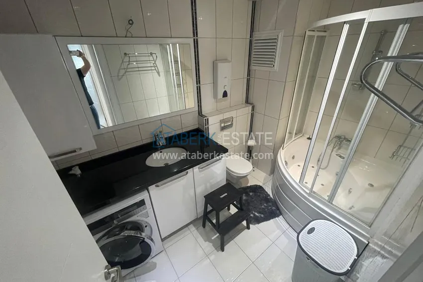 Purchase Furnished duplex penthouse 4 + 1 with mountain views in a prestigious complex, Oba - Alanya 26