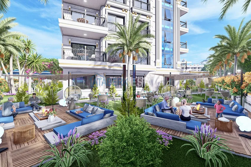 A new investment project for a luxury residential complex in the Oba area 27