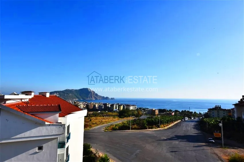 Purchase Furnished 2+1 duplex penthouse with private sauna and garage, Alanya center 29