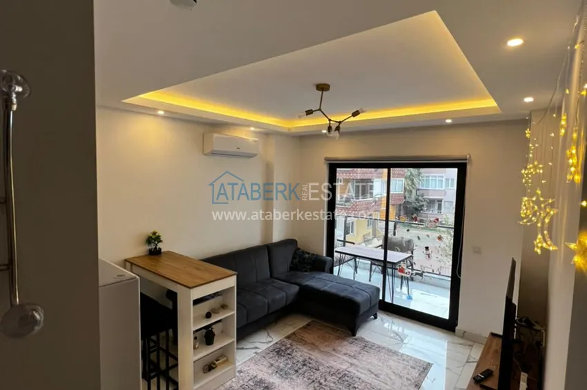 Purchase Apartment 1 + 1 with furniture in a new modern complex, the center of Alanya 2 