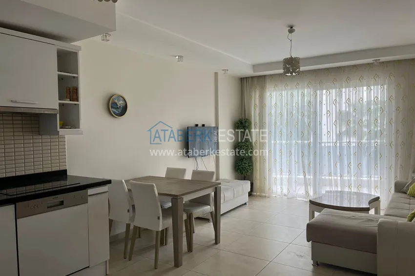 Purchase Long-term rental of a furnished one-bedroom apartment in Alanya, Cikcilli District V-2 2