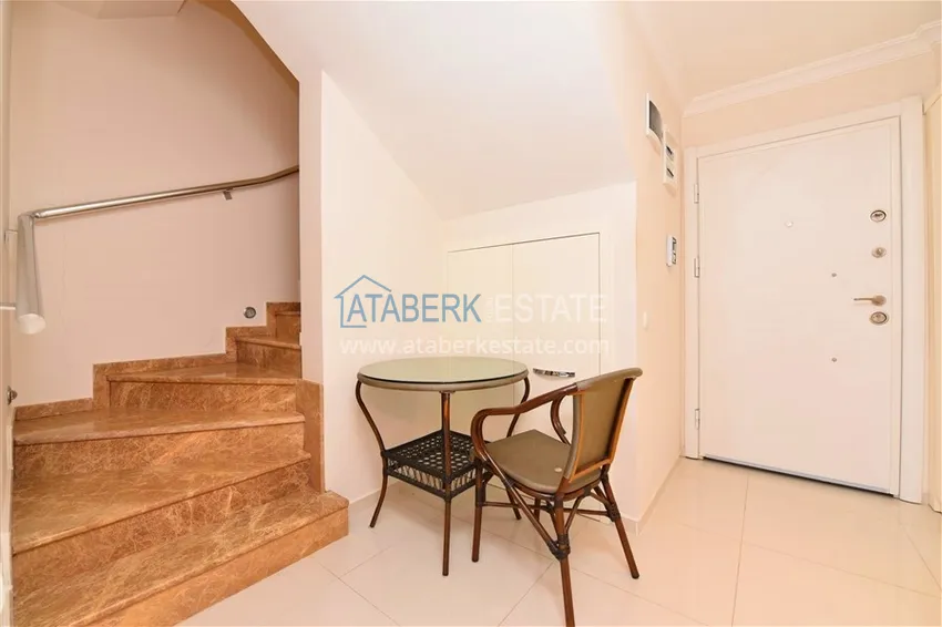 Purchase Furnished 2+1 duplex penthouse with private sauna and garage, Alanya center 2