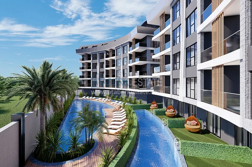 New off-plan project - investment property next to the sea in Konakli, Alanya 3 