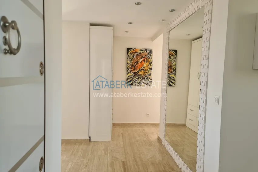 Purchase  Furnished duplex penthouse 3 + 2 with sea and mountain views, Cikcilli - Alanya 2 