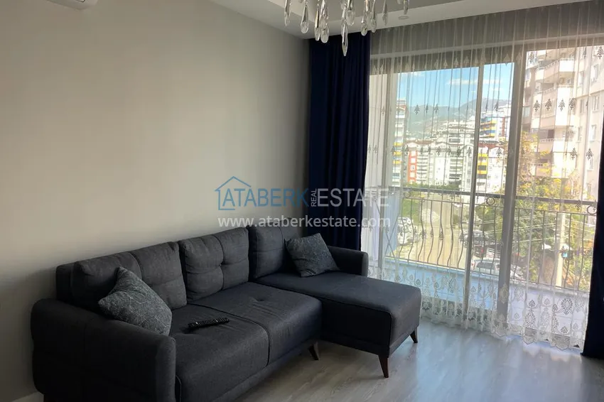 Purchase One bedroom apartment with furniture and mountain views, Tosmur - Alanya 2