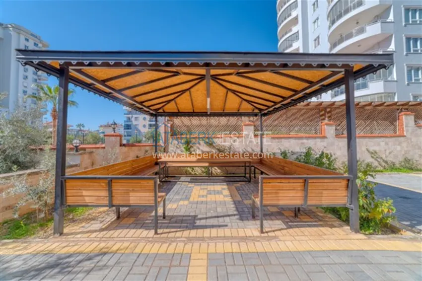 Apartment 2 + 1 with new furniture and a separate kitchen, Cikcilli area - Alanya 6 