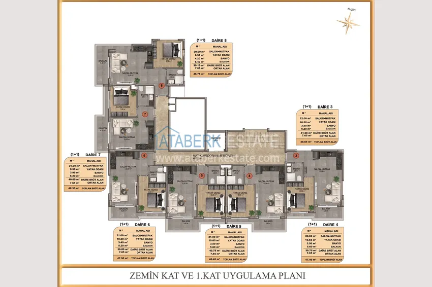 Buy cheap Apartments in the center of Alanya - primary property from the developer 3 