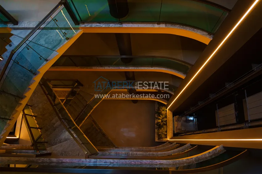 3+1 garden duplex in a complex on the beachfront, Kargicak — Alanya 34 