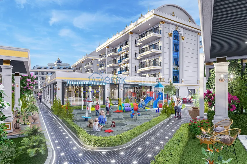 A new investment project for a luxury residential complex in the Oba area 31