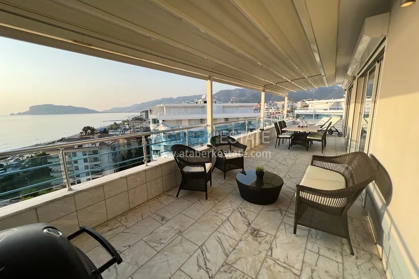 Purchase Stylish 3+1 panoramic penthouse with a modern interior in Alanya, Tosmur district 35