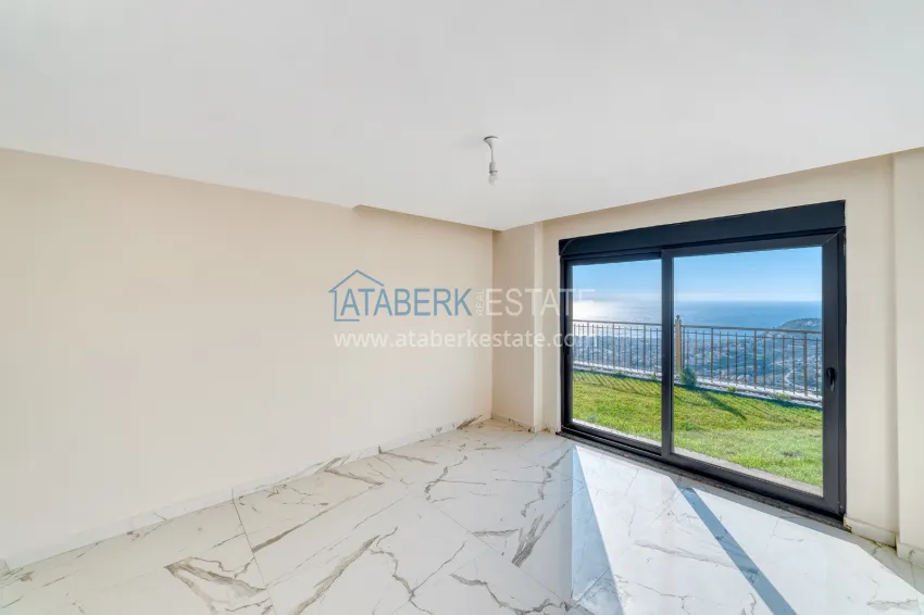 Purchase Real estate for citizenship! Brand new four-storey villa with stunning panoramic views — Alanya, Bektash 32 