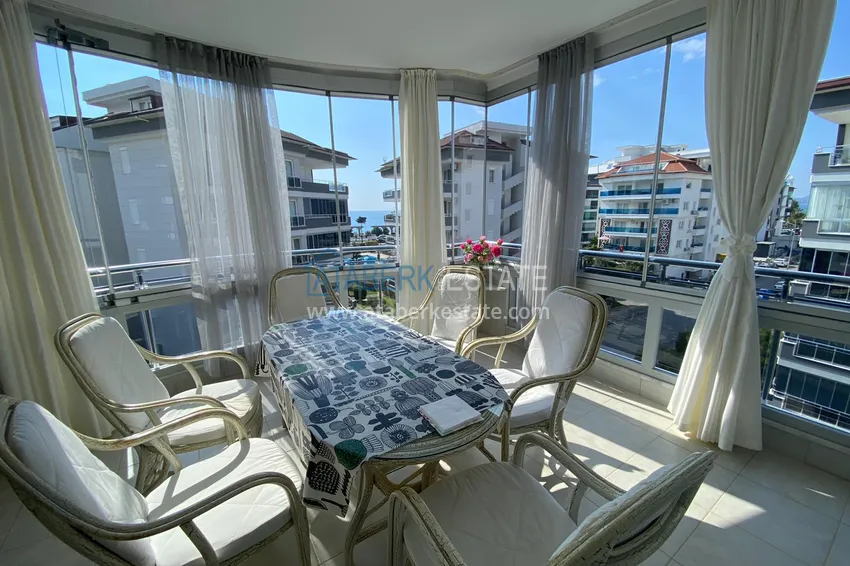 Purchase  Apartment 3 + 1 furnished with sea and mountain views in a complex on the first coastline, Kestel - Alanya 31 