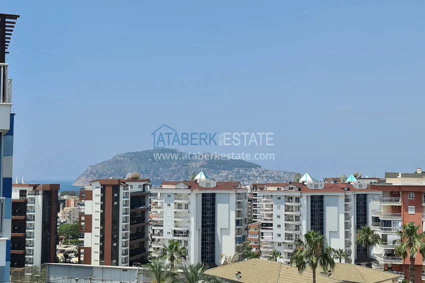 Purchase  Furnished duplex penthouse 3 + 2 with sea and mountain views, Cikcilli - Alanya 34 