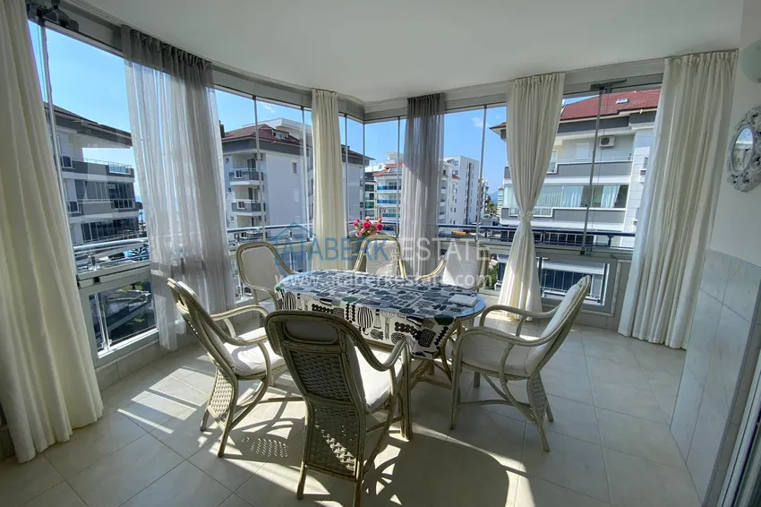 Purchase  Apartment 3 + 1 furnished with sea and mountain views in a complex on the first coastline, Kestel - Alanya 32 