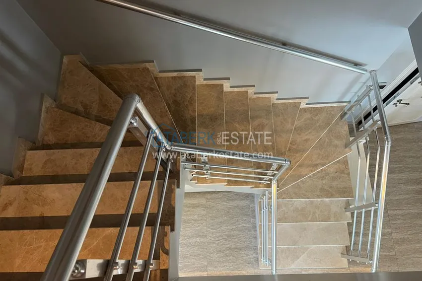 Purchase Furnished duplex penthouse 4 + 1 with mountain views in a prestigious complex, Oba - Alanya 33