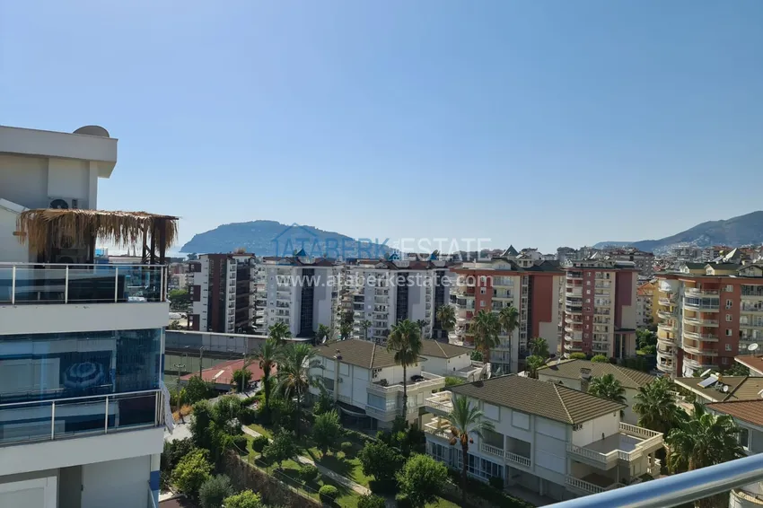 Purchase  Furnished duplex penthouse 3 + 2 with sea and mountain views, Cikcilli - Alanya 35 