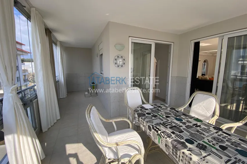 Purchase  Apartment 3 + 1 furnished with sea and mountain views in a complex on the first coastline, Kestel - Alanya 33 