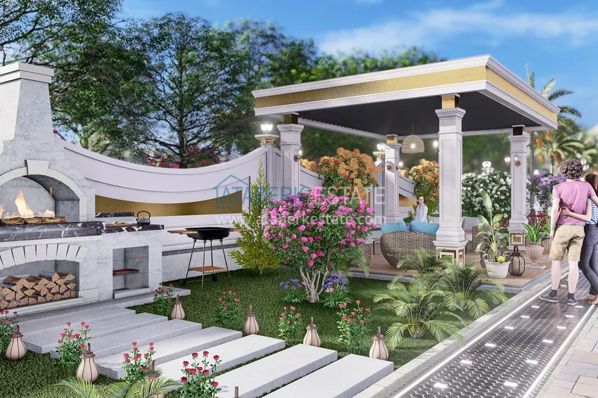 A new investment project for a luxury residential complex in the Oba area 36