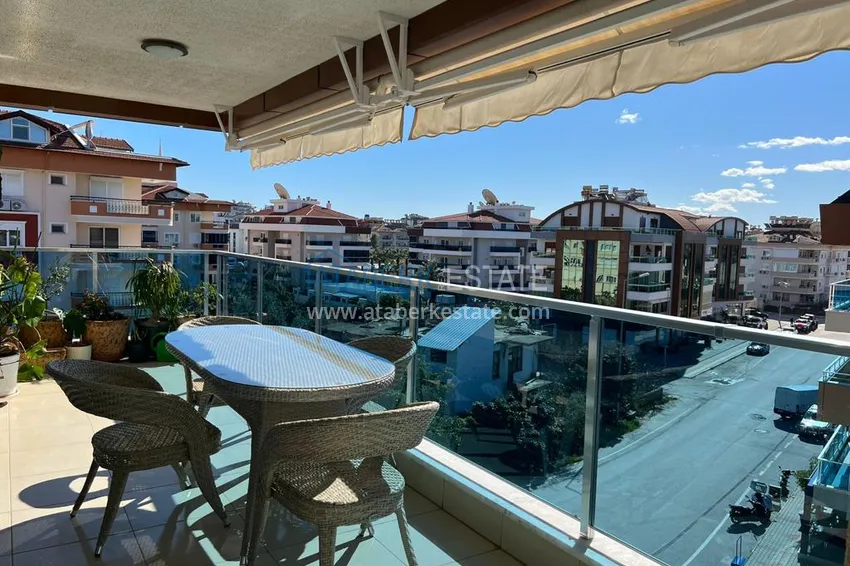 Purchase Furnished duplex penthouse 4 + 1 with mountain views in a prestigious complex, Oba - Alanya 36