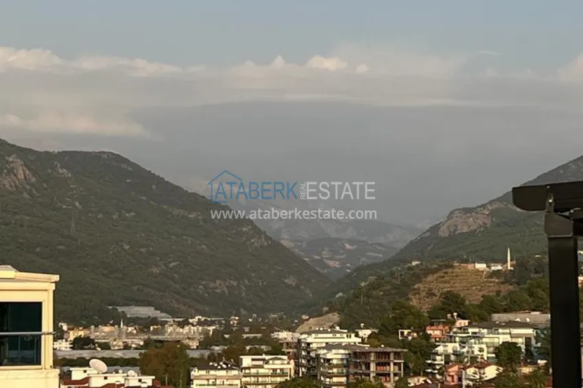 Purchase Stylish 3+1 panoramic penthouse with a modern interior in Alanya, Tosmur district 40