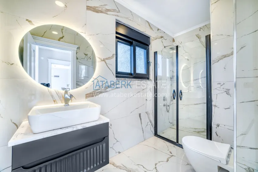 Purchase Real estate for citizenship! Brand new four-storey villa with stunning panoramic views — Alanya, Bektash 38 