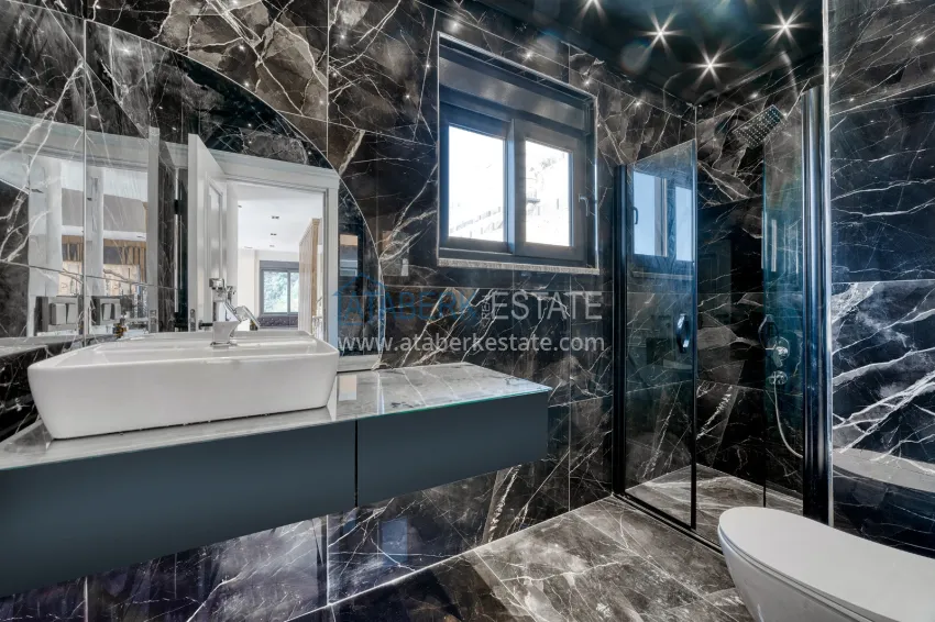 Purchase Real estate for citizenship! Brand new four-storey villa with stunning panoramic views — Alanya, Bektash 39 