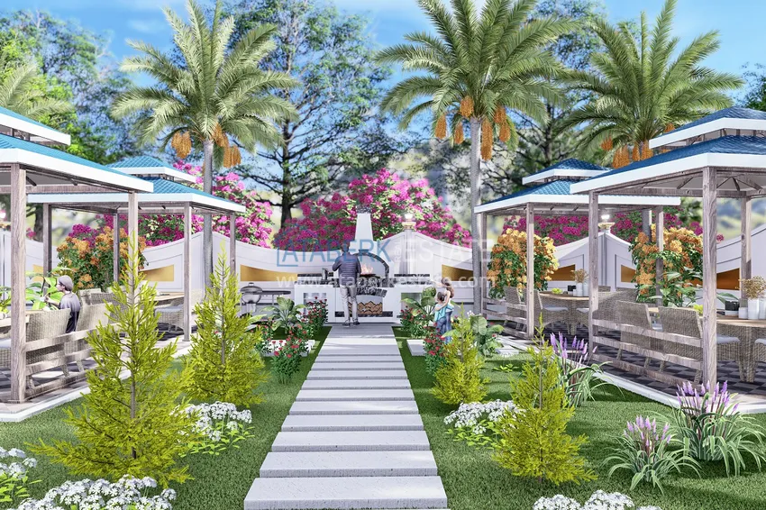 A new investment project for a luxury residential complex in the Oba area 39