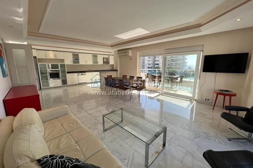 Purchase Apartment 3 + 1 furnished with sea and mountain views, Tosmur - Alanya 3 