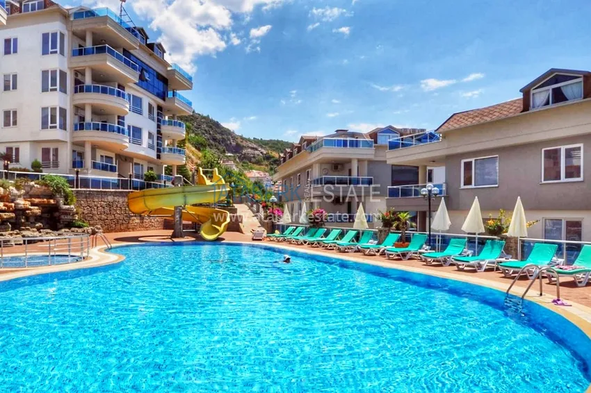 Furnished 2+1 duplex penthouse with private sauna and garage, Alanya center 4