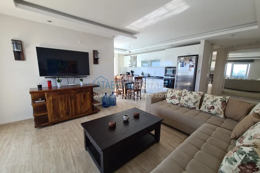 Purchase  Furnished duplex penthouse 3 + 2 with sea and mountain views, Cikcilli - Alanya 4 