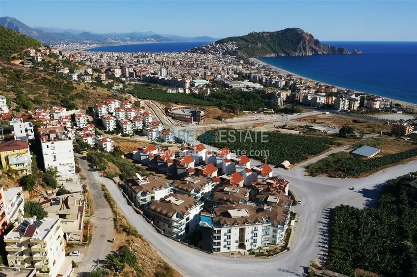 Furnished 2+1 duplex penthouse with private sauna and garage, Alanya center 5