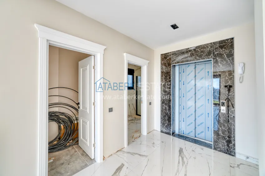 Purchase Real estate for citizenship! Brand new four-storey villa with stunning panoramic views — Alanya, Bektash 42 