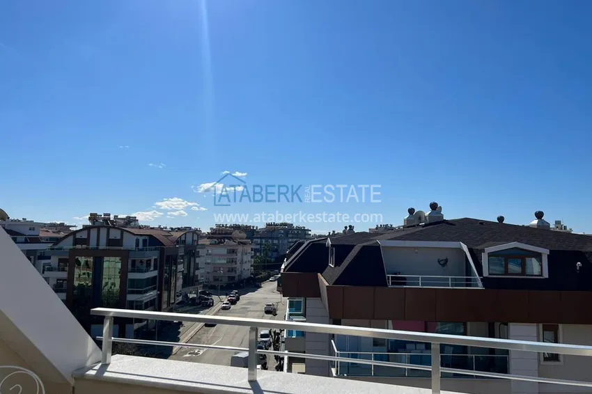 Purchase Furnished duplex penthouse 4 + 1 with mountain views in a prestigious complex, Oba - Alanya 42