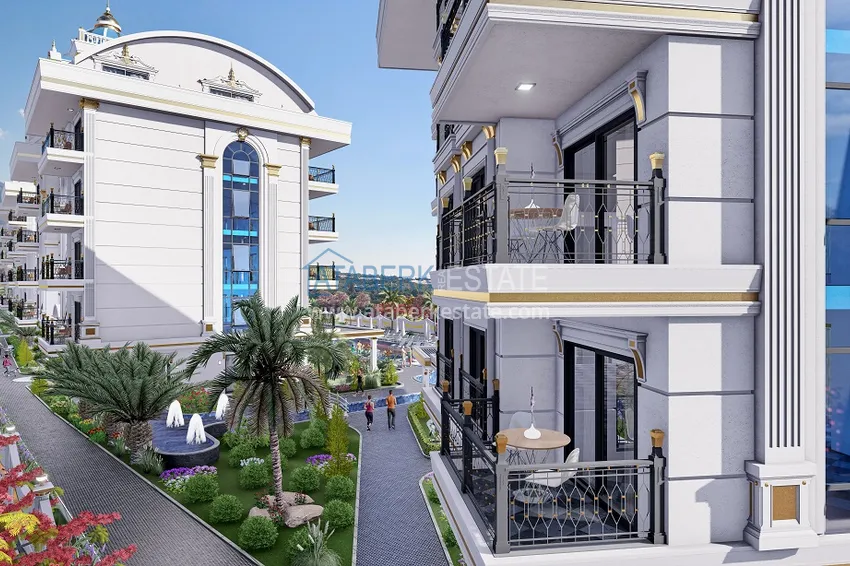 A new investment project for a luxury residential complex in the Oba area 45