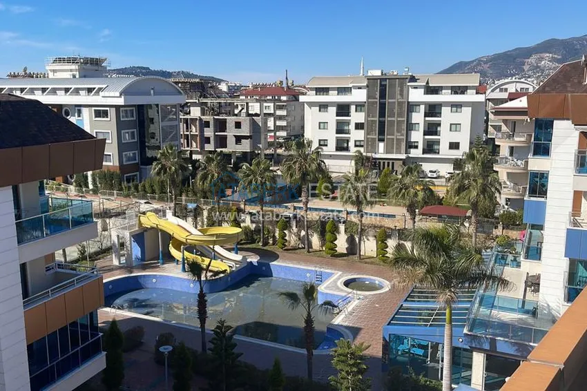 Purchase Furnished duplex penthouse 4 + 1 with mountain views in a prestigious complex, Oba - Alanya 45